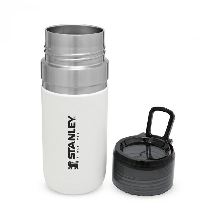 STANLEY vakuová láhev GO na vodu 470ml Polar bílá
