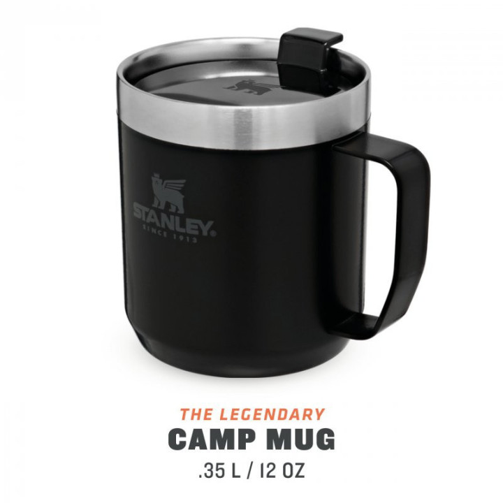 Termohrnek STANLEY Camp mug 350ml černý mat | Kvalita v kuchyni