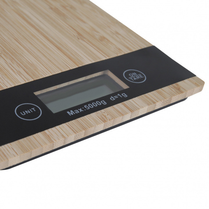 Digitální váha bambus - do 5 kg | Kvalita v kuchyni