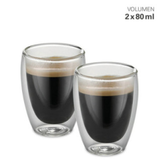 Sklenice dvoustěnné 80 ml sada 2 | Kvalita v kuchyni