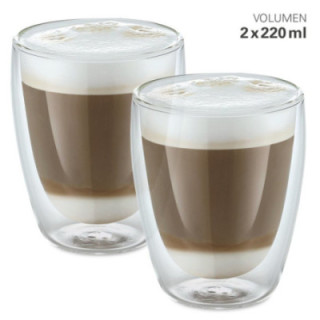 Dvoustěnná sklenice 220 ml set 2ks | Kvalita v kuchyni