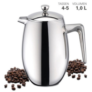 Kafetiéra french press termo 1,0L lesk nerez | Kvalita v kuchyni