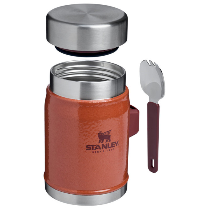 STANLEY Termoska jídelní 400 ml se lžící/vidličkou Hammertone Clay