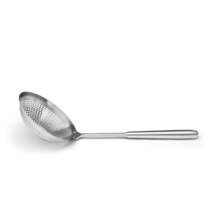 Skimmer s trubkovou rukojetí, hluboký, děrovaný, Ø 16 cm