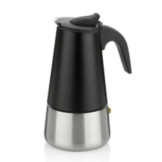 Konvice KELA na espresso Ferrara nerez černá, 300 ml