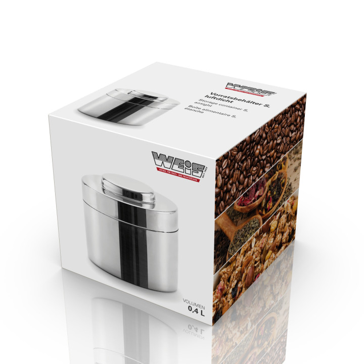 Nerezová skladovací nádoba 400 ml | Kvalita v kuchyni