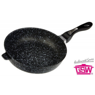 Vysoká pánev z litého hliníku Titanium Granit 24 cm