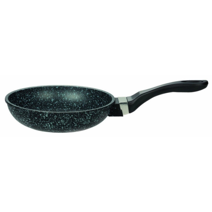 Nízká pánev z litého hliníku Titanium Granit 20 cm