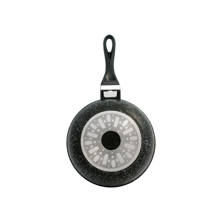 Nízká pánev z litého hliníku Titanium Granit 24 cm