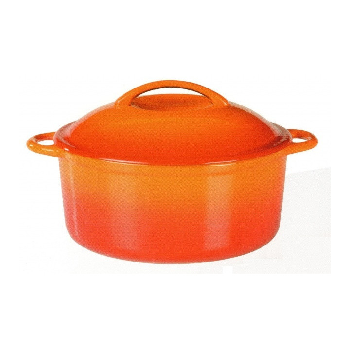 Hrnec Orange Shadow z litiny 24 cm | Kvalita v kuchyni